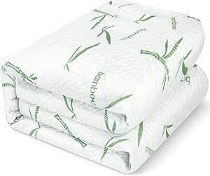 Utopia Bedding Protector de Colchón 90 x 190 x 30 cm Impermeable, Viscosa