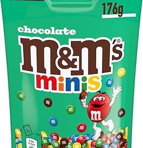 M&M's Minis Snack en Bolitas de Colores de Chocolate con Leche 176g