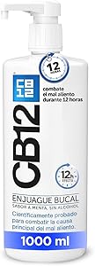CB12 Enjuague Bucal para Halitosis - Combate el Mal Aliento Durante 12 Horas –