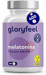 Melatonina 400 Tabletas - Complemento de Melatonina en altas dosis para dormir