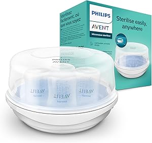 Philips Avent SCF281/02 - Esterilizador a vapor de microondas