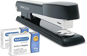 5 Razones para elegir Rapesco 1602 Grapadora | -16% 6.24€