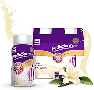 PediaSure drink – Sabor Vainilla – Complemento Alimenticio para Niños, con