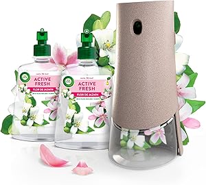 Air Wick Spray Automático Sin Aerosol, Ambientador Hogar Fragancia Flor de