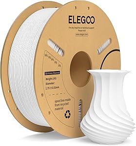 Guía DEFINITIVA de ELEGOO Filamento PLA+ 1.75 1KG Blanco | -5% 14.24€
