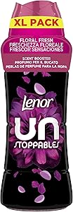 Lenor UNstoppables Perlas de Perfume para la Ropa, 41 Lavados, Suavizante con