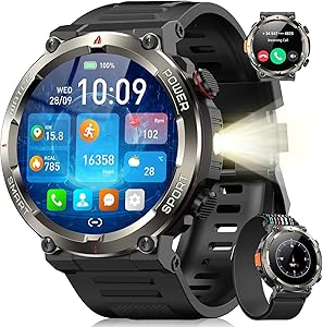 5 Razones para elegir Blackview Smartwatch con Linterna | Solo 36.08€