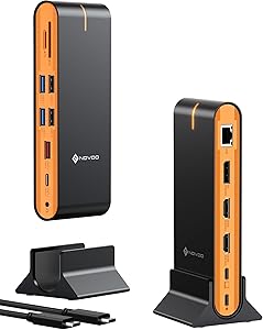 Ahorra 19% en NOVOO 15‑en‑1 Docking Station USB‑C | Sólo 71,99€