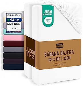5 Razones para elegir la Sabana Bajera Utopia Bedding | Chollo -26% 1 5 Razones para elegir la Sabana Bajera Utopia Bedding | Chollo -26%
