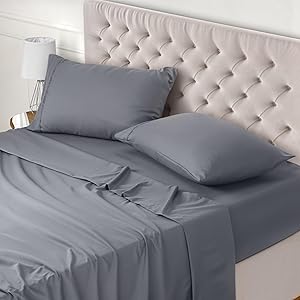 Utopia Bedding Juego de Sabanas 4 Piezas 135x190 - Poliéster Microfibra