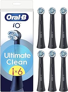 Oral-B Series iO Ultimate Clean Cabezales De Recambio Originales, Pack de 6