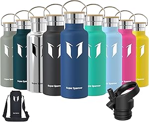 5 Razones para elegir Super Sparrow Botella Agua Acero Inoxidable | ¡Increíble 19% DTO! - 13.68€