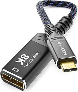 Ahorra 6% en deleyCON Adaptador USB-C a DisplayPort 8K | 12,50€