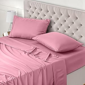 Utopia Bedding Juego de Sabanas 4 Piezas 150x200 - Poliéster Microfibra