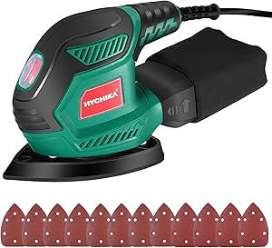 HYCHIKA Lijadora Madera, 200W Lijadora Eléctrica 14000RPM con Motor de Cobre