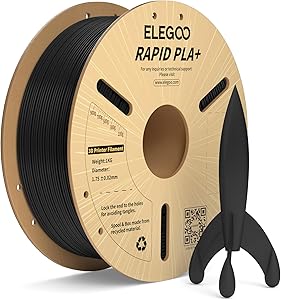 La guía ULTIMATE de ELEGOO Filamento PLA+ 1KG Negro | ¡Oferta -5% 15.19€