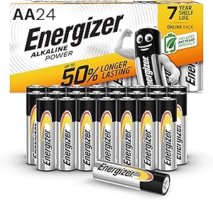 Energizer Alkaline Power - Pilas AA - 1,5V Baterías Alcalinas - para Aparatos