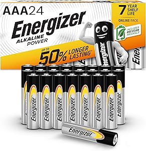 ¿Vale la pena el paquete de 24 Pilas AAA Energizer Power? | Solo 11.29€