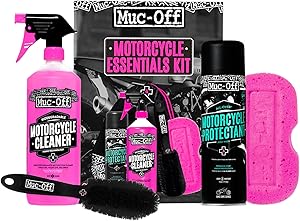 Muc-Off Kit de limpieza de Motos - Imprescindibles para Limpieza y