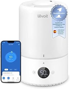 LEVOIT Humidificador Inteligente de Niebla Fría para Habitación y Bebé con