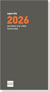 Finocam - Recambio agenda 2026 Semana Vista Horizontal | Enero - Diciembre |