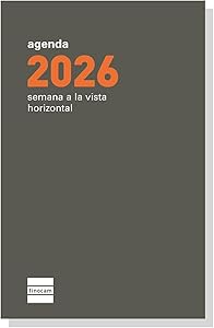 Finocam - Recambio agenda 2026 Semana Vista Horizontal | Enero - Diciembre |