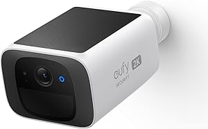 eufy Security SoloCam S220, Camara Vigilancia WiFi Exterior Solar, 2K