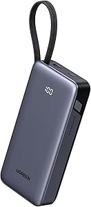 UGREEN Nexode 45W Power Bank 20000mAh Batería Externa Carga Rápida Cable USB C