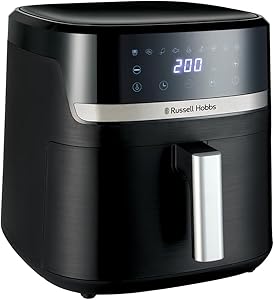 Russell Hobbs Freidora de Aire, Air Fryer, Freidora sin Aceite 8,3 L, XXL
