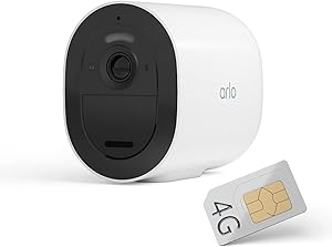 Arlo Go 2 Camara Vigilancia, 100% Inalámbrica HD, Conexión WiFi O SIM 3G/4G
