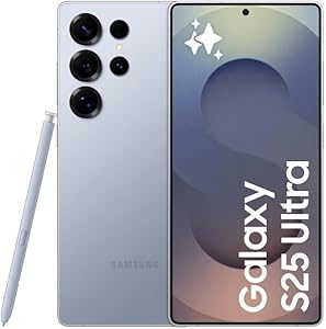 Samsung Galaxy S25 Ultra 512GB Teléfono Móvil con IA, Galaxy AI, 12GB RAM, Cámara 200MP, Dual SIM, IP68, Garantía del Fabricante 3 Años + 1 Año Extra, Titanio Azul (Versión Española) | Chollo -15% Dto! 1 Samsung Galaxy S25 Ultra 512GB Teléfono Móvil con IA, Galaxy AI, 12GB RAM, Cámara 200MP, Dual SIM, IP68, Garantía del Fabricante 3 Años + 1 Año Extra, Titanio Azul (Versión Española) | Chollo -15% Dto!