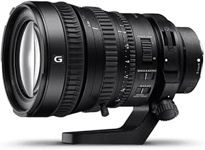 Sony SELP28135G - Objetivo para videocámara para Sony/Minolta (Distancia Focal 28-135mm, Apertura f/4-22, estabilizador óptico, diámetro: 95mm) Negro: Descuento del 5% en el precio actualizado