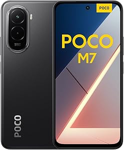 XIAOMI POCO M7 - Smartphone de 8+256GB, Cámara Dual de 50MP con AI, Pantalla