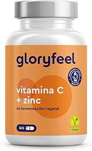 Vitamina C + Zinc - 365 Cápsulas | ¡Oferta Flash -47%! 6 Vitamina C + Zinc - 365 Cápsulas | ¡Oferta Flash -47%!