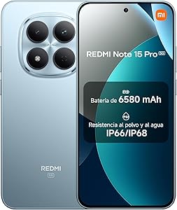 Xiaomi REDMI Note 15 Pro 5G - Smartphone de 8+256GB, Pantalla de 6,83" 1.5K