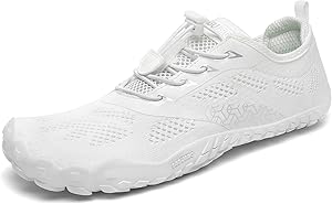 SAGUARO Unisex Zapatillas Barefoot Minimalistas Cinco Dedos - Ligero y Suela