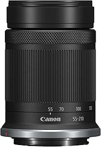 ¡Chollo Canon Objetivo RF-S 55-210mm F5-7.1 IS STM - Teleobjetivo Zoom, Estabilizador Óptico 4,5 Pasos, Ideal para Viajes y Deporte | Compatible Sistema EOS R, 364.00€ -19% DTO!