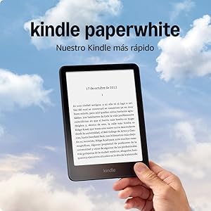 Amazon Kindle Paperwhite | Nuestro Kindle más rápido, con una nueva pantalla