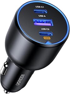 UGREEN 130W Cargador de Coche USB C | ¡Oferta Flash -41%! 1 UGREEN 130W Cargador de Coche USB C | ¡Oferta Flash -41%!