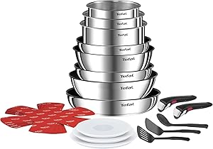 ¡Descubre el secreto del Tefal Ingenio Emotion - Juego de 3 Sartenes 22/24/28 cm + 3 Cazos 16/18/20 cm + Guisera 24 cm + Wok 26 cm + 12 Accesorios, Apto inducción, antiadherentes, apto lavavajillas y horno (39% DTO)! 1 ¡Descubre el secreto del Tefal Ingenio Emotion - Juego de 3 Sartenes 22/24/28 cm + 3 Cazos 16/18/20 cm + Guisera 24 cm + Wok 26 cm + 12 Accesorios, Apto inducción, antiadherentes, apto lavavajillas y horno (39% DTO)!