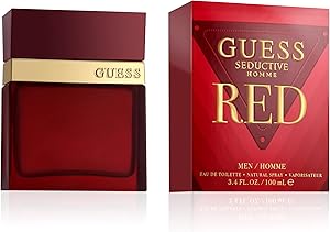 GUESS Seductive Red, Eau de Toilette, Perfume Hombre, Oriental Vainilla,