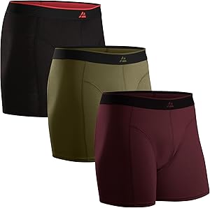 DANISH ENDURANCE Calzoncillos Hombre Boxer de Bambu, con o Sin Bragueta, Suaves