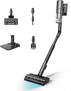 El DREAME V20 Pro-A Aspirador Sin Cable, Limpieza de Bordes a 0 mm, Sin Enredos, Limpieza de Suelos Duros y Alfombras, 24000 PA/Succión de 210 AW, 90 min de Autonomía Máx., Limpieza de Pelo de Mascotas | ¡Chollo -23% Dto! | 329.00€ 1 El DREAME V20 Pro-A Aspirador Sin Cable, Limpieza de Bordes a 0 mm, Sin Enredos, Limpieza de Suelos Duros y Alfombras, 24000 PA/Succión de 210 AW, 90 min de Autonomía Máx., Limpieza de Pelo de Mascotas | ¡Chollo -23% Dto! | 329.00€