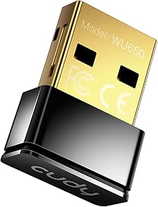 Cudy AC650 Adaptador de WiFi inalámbrico 650Mbps USB para PC con Modo SoftAP -