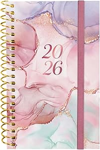 Finocam - Agenda Espiral 2026 Semana Vista Horizontal | Enero - Diciembre |