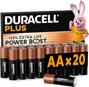 Increíble Duracell Plus Pilas AA (Paquete 20) | Solo 12.98€ 4 Increíble Duracell Plus Pilas AA (Paquete 20) | Solo 12.98€