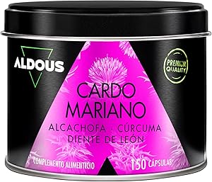Cardo Mariano con CÚRCUMA, Alcachofa, Diente de León y Desmodium - TRIPLE