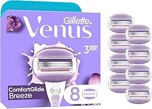 Gillette Venus ComfortGlide Breeze Recambios Para Maquinilla Para Mujer, Pack