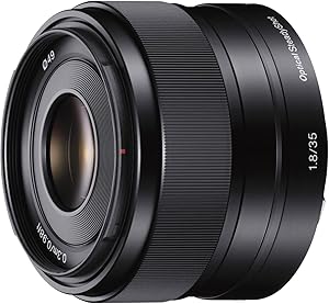 Sony SEL35F18 – 35 mm F1.8 Objetivo distancia focal fija, APS-C, luminosa con