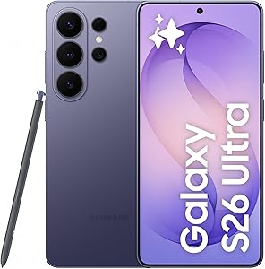Samsung Galaxy S26 Ultra, 512GB, Smartphone con Galaxy AI, Cámara 200MP, 12GB